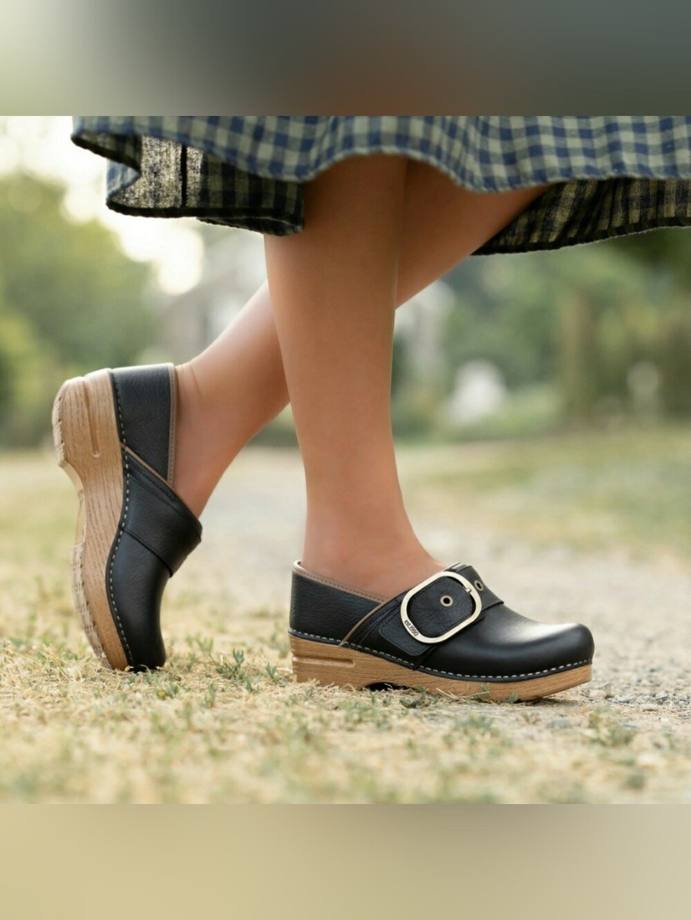 🌿FLASH🌟SALE🌿Tan Dansko Pro Pearson Honey Clogs Tumbled Buckle Boho Prairie ♡ - Picture 5 of 14